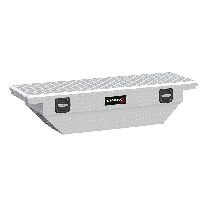 TrailFX 120631C Aluminum Crossover Low Profile Tool Box for Trucks