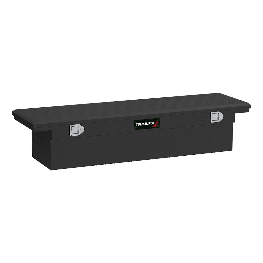TrailFX Cross Over Contractor Tool Box with Diamond Tread Finish for Chevy Silverado and Ford F-150