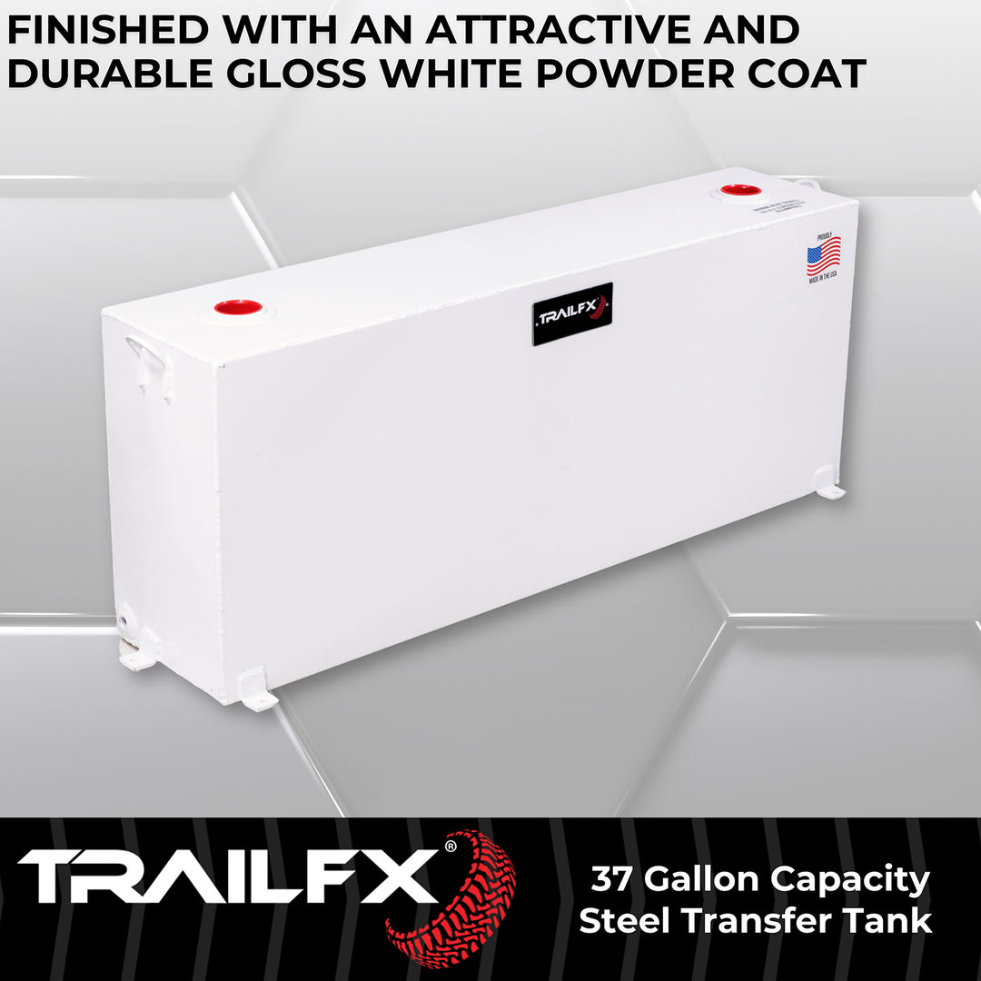 TrailFX 21040SW 37-Gallon Steel Liquid Transfer Tank for Diesel and Non-Flammable Liquids
