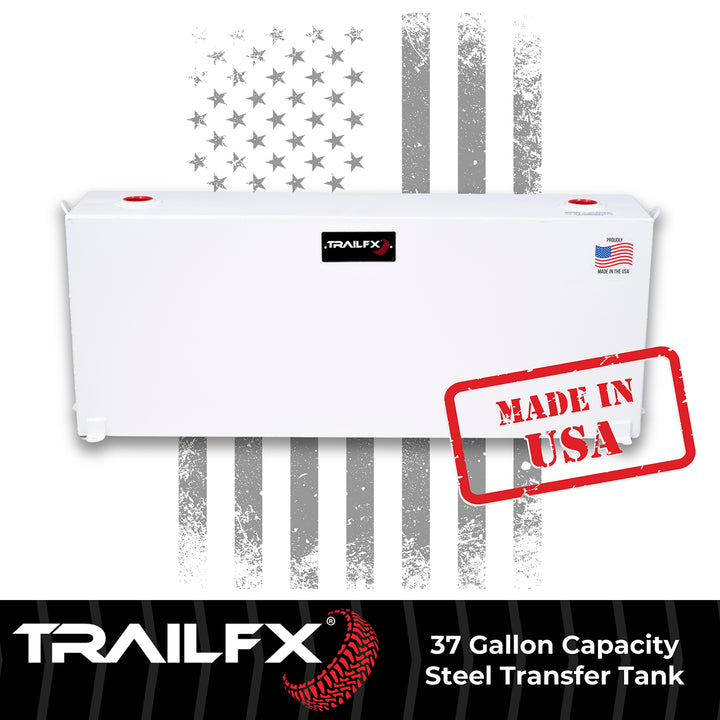 TrailFX 21040SW 37-Gallon Steel Liquid Transfer Tank for Diesel and Non-Flammable Liquids