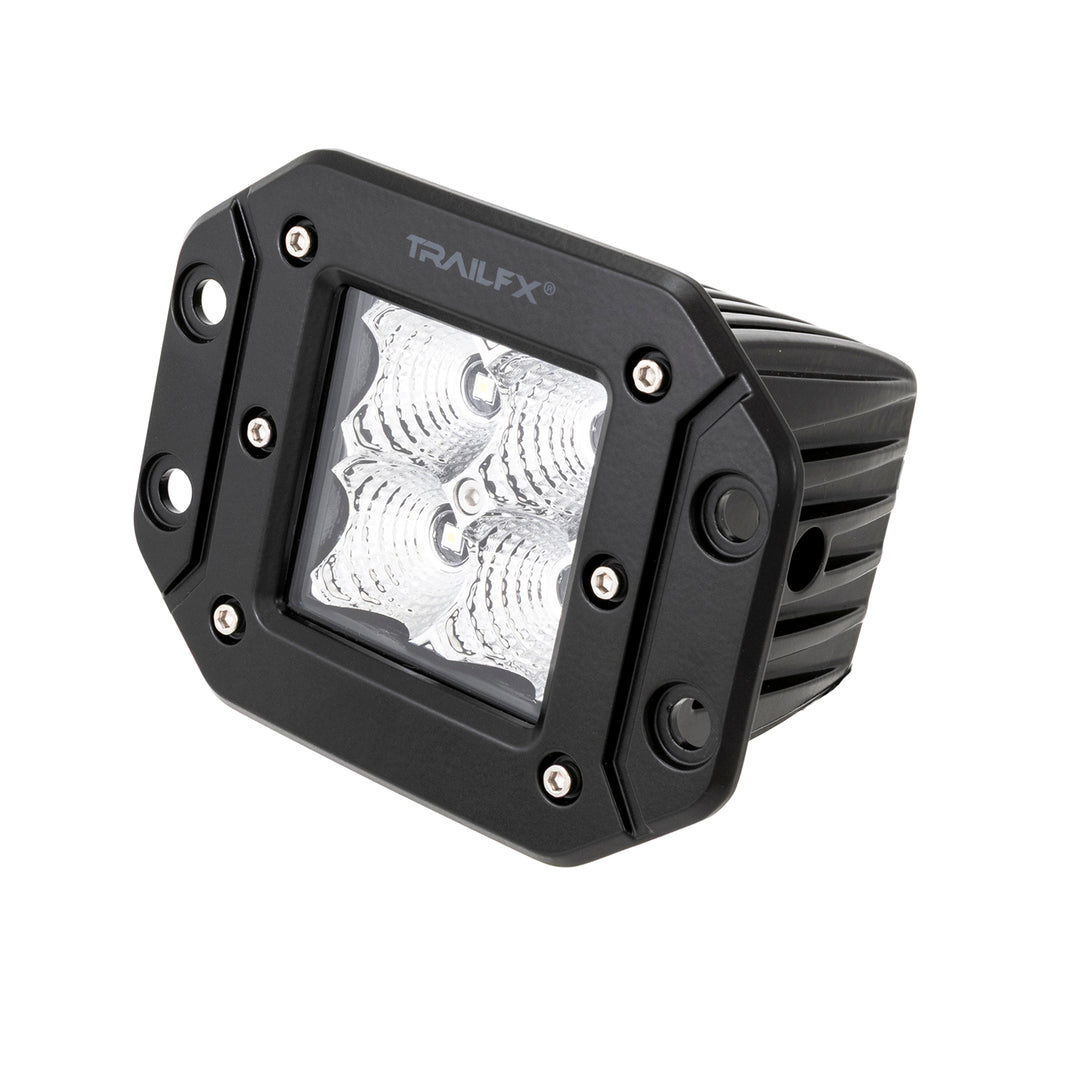 TrailFX 2X2FMF2 LED Driving and Fog Light with High-Intensity 4-LED Bulbs