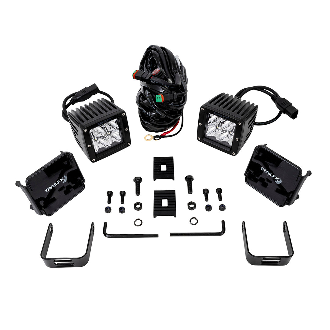 TrailFX 2X2S2 LED Driving and Fog Light Bulb - Bright 5 Watt Clear High Intensity LEDs
