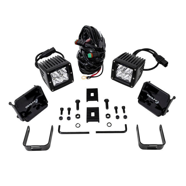 TrailFX 2X2S2 LED Driving and Fog Light Bulb - Bright 5 Watt Clear High Intensity LEDs