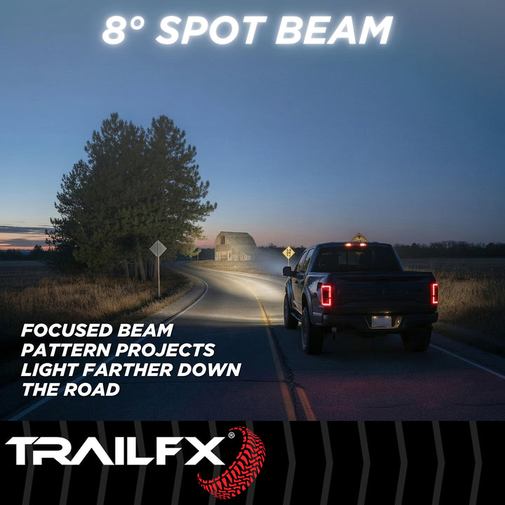 TrailFX 2X2S2 LED Driving and Fog Light Bulb - Bright 5 Watt Clear High Intensity LEDs