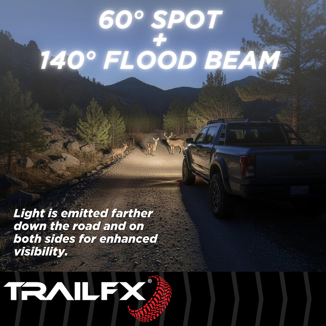 TrailFX PODSIDAMS2 LED Driving and Fog Light Bulb – 15 High Intensity 5 Watt Clear LEDs for Enhanced Visibility