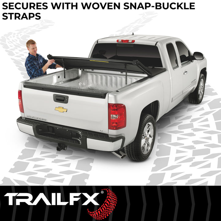 Trail FX TFX2005 Soft Tri-Fold Tonneau Cover for Dodge Ram Trucks