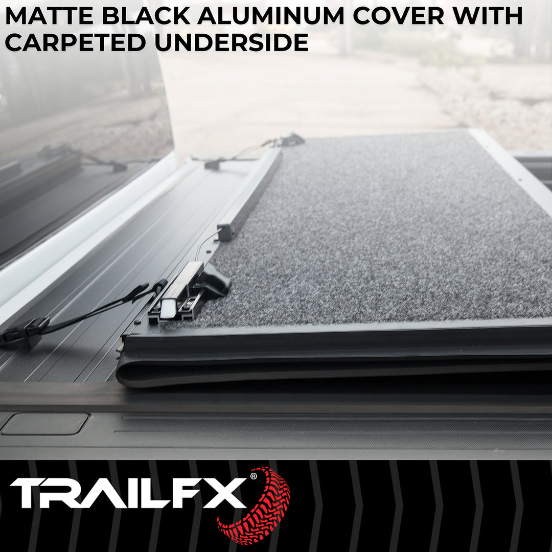 TrailFX TFX3707 Hard Tri-Fold Tonneau Cover for Ford Ranger (2019-2023)