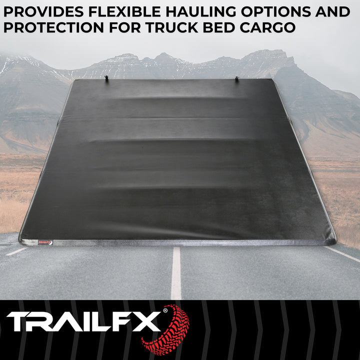 TrailFX TFX5012 Soft Tri-Fold Tonneau Cover for Toyota Tundra (2022-2024)