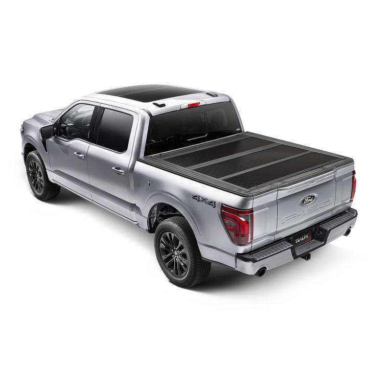 TrailFX TFX8000 Hard Folding Tonneau Cover for Ford F-150 (2021-2026)