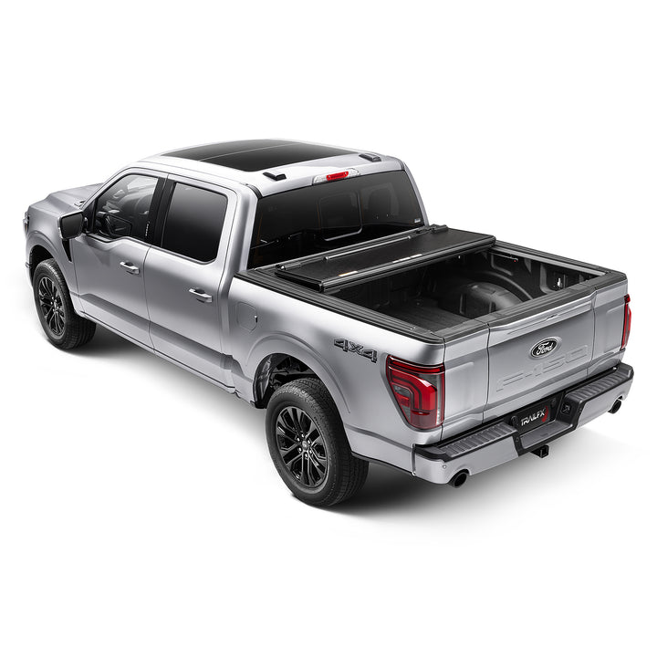 TrailFX TFX8000 Hard Folding Tonneau Cover for Ford F-150 (2021-2026)