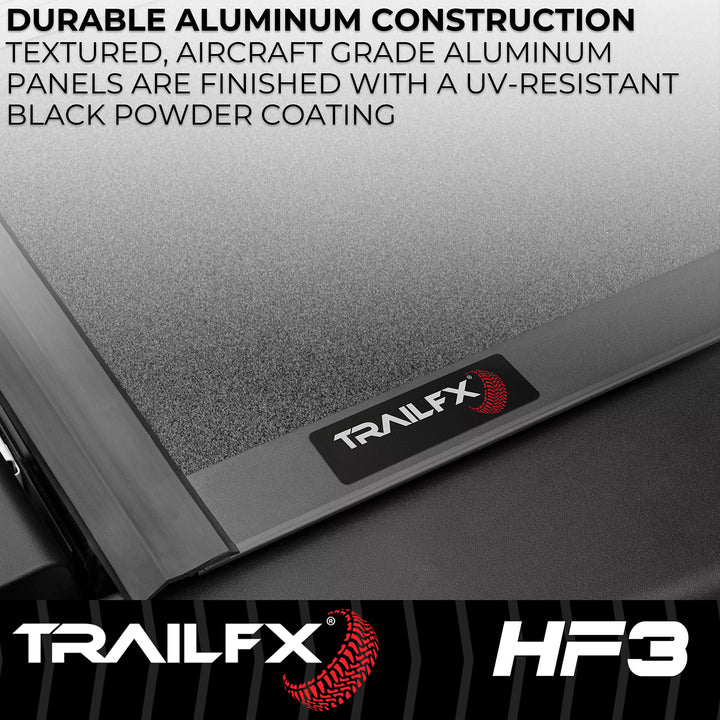 TrailFX TFX8013 Hard Folding Tonneau Cover for Toyota Tacoma (2024-2025)