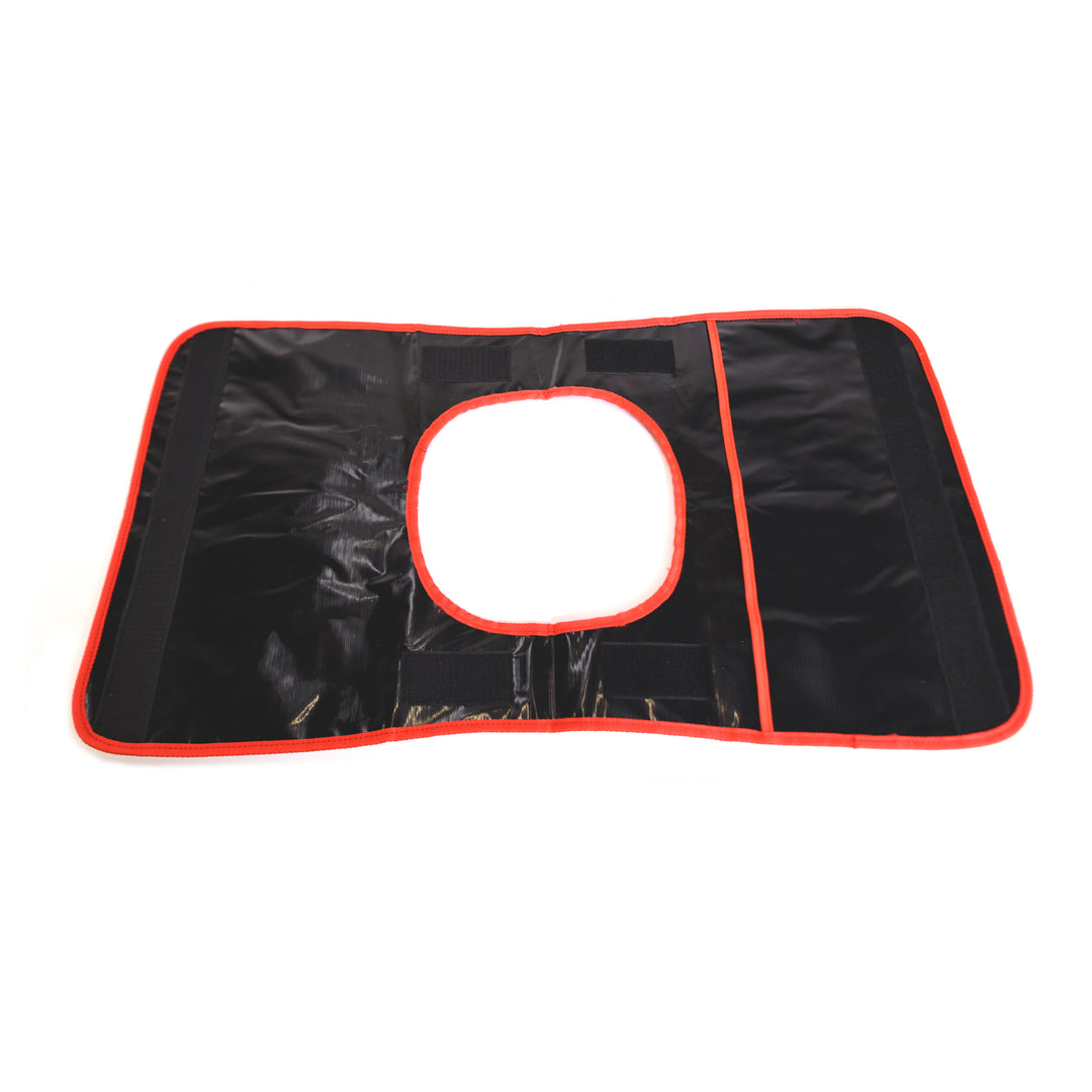 TrailFX Winch Cable Damper - Black Drape Over Winch Rope Absorber and Safety Blanket