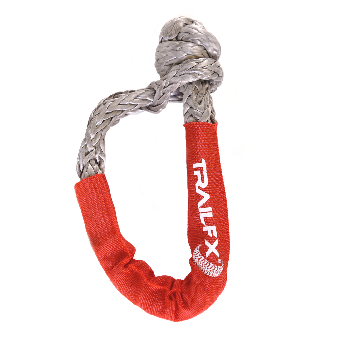 TrailFX 7/16 Inch HMPE Synthetic Rope Shackle – Heavy-Duty Off-Road Recovery Tool