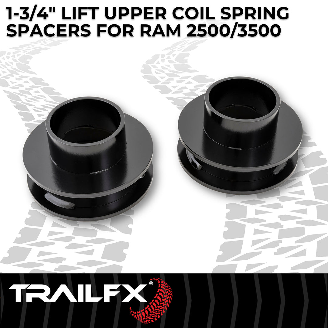 TrailFX D17LL1 Suspension Leveling Kit for Ram 2500 and 3500 (2013-2017) - 1 3/4 Inch Lift, Torsion Bar Key