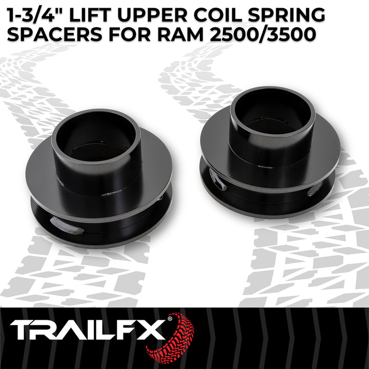 TrailFX D17LL1 Suspension Leveling Kit for Ram 2500 and 3500 (2013-2017) - 1 3/4 Inch Lift, Torsion Bar Key
