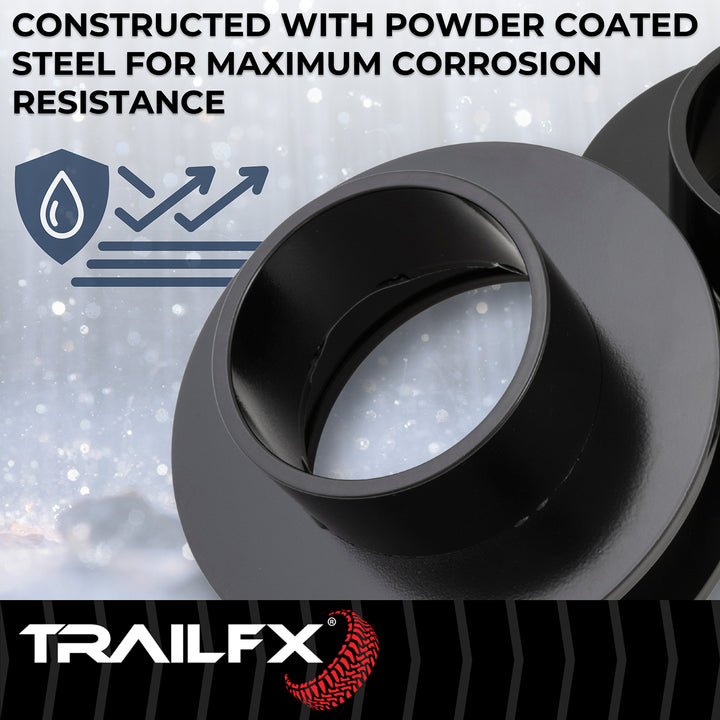 TrailFX D17LL1 Suspension Leveling Kit for Ram 2500 and 3500 (2013-2017) - 1 3/4 Inch Lift, Torsion Bar Key