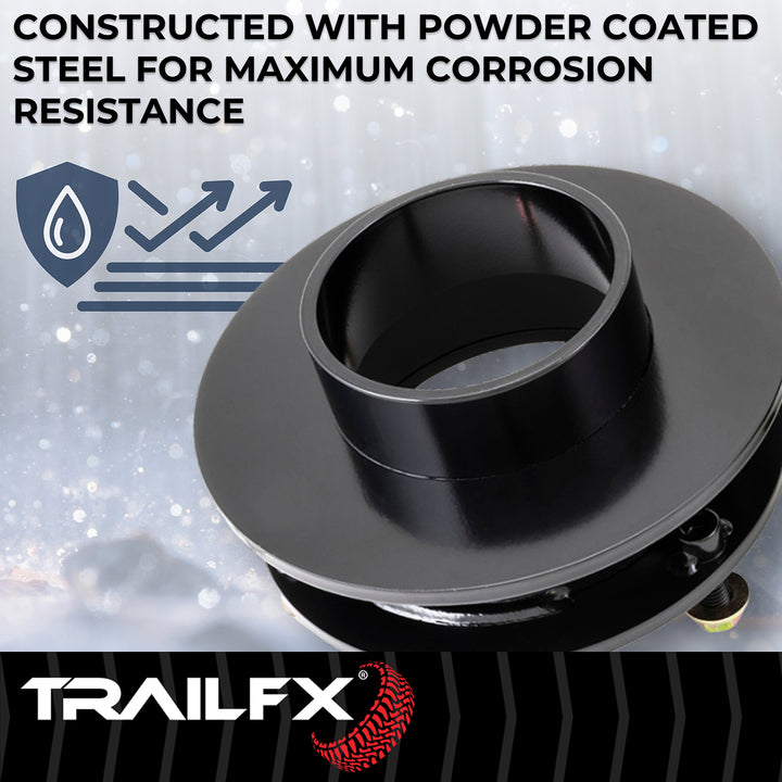 TrailFX 2 Inch Lift Suspension Leveling Kit for Dodge Ram 2500 and 3500 (Part D20LL8)