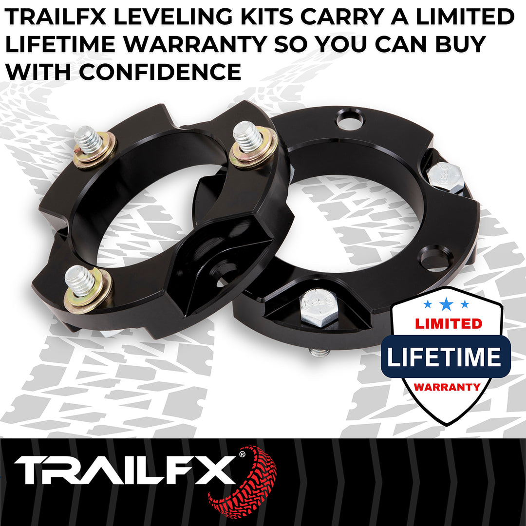 TrailFX F15LL3 Aluminum Leveling Kit Suspension for Ford Bronco (2021-2024)