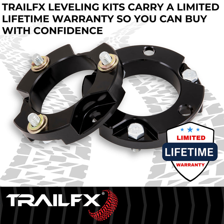 TrailFX F15LL3 Aluminum Leveling Kit Suspension for Ford Bronco (2021-2024)