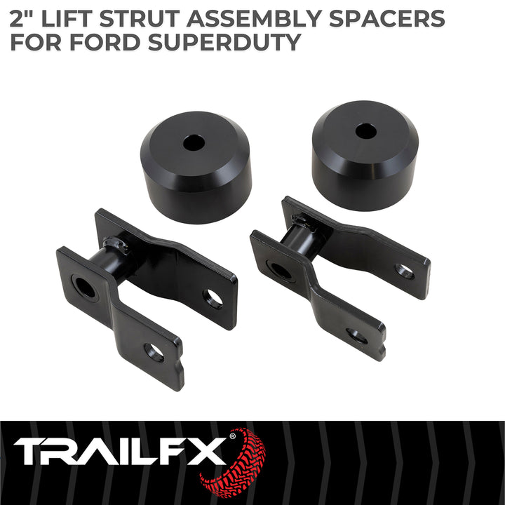 TrailFX 2 Inch Lift Leveling Kit Suspension for Ford F-250 and F-350 Super Duty