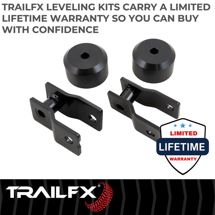 TrailFX 2 Inch Lift Leveling Kit Suspension for Ford F-250 and F-350 Super Duty