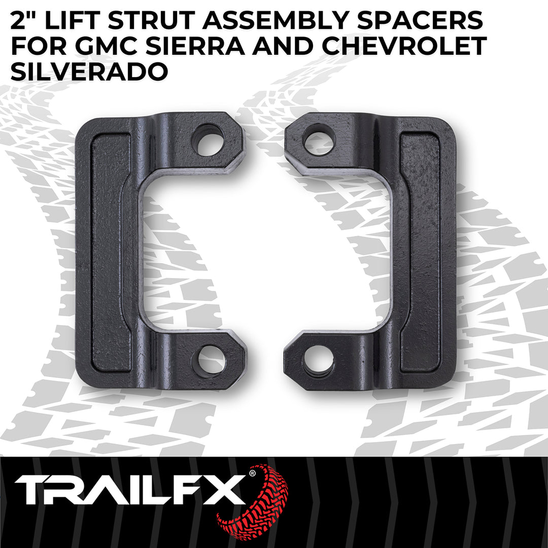 TrailFX G20LL5 Suspension Leveling Kit for 2012-2013 Chevy Silverado, Suburban, Tahoe and GMC Sierra, Yukon 2 Inch Lift