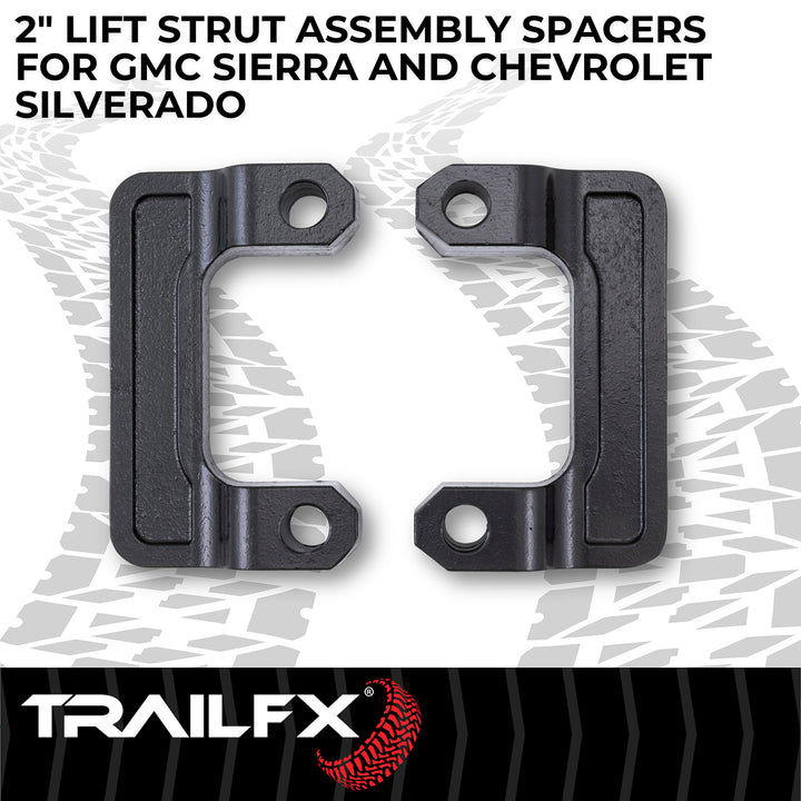 TrailFX G20LL5 Suspension Leveling Kit for 2012-2013 Chevy Silverado, Suburban, Tahoe and GMC Sierra, Yukon 2 Inch Lift