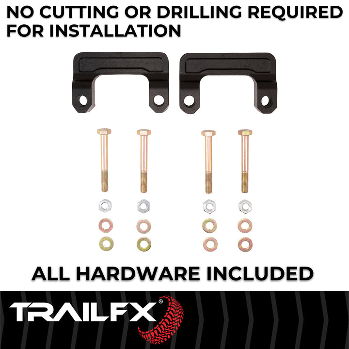 TrailFX G20LL5 Suspension Leveling Kit for 2012-2013 Chevy Silverado, Suburban, Tahoe and GMC Sierra, Yukon 2 Inch Lift