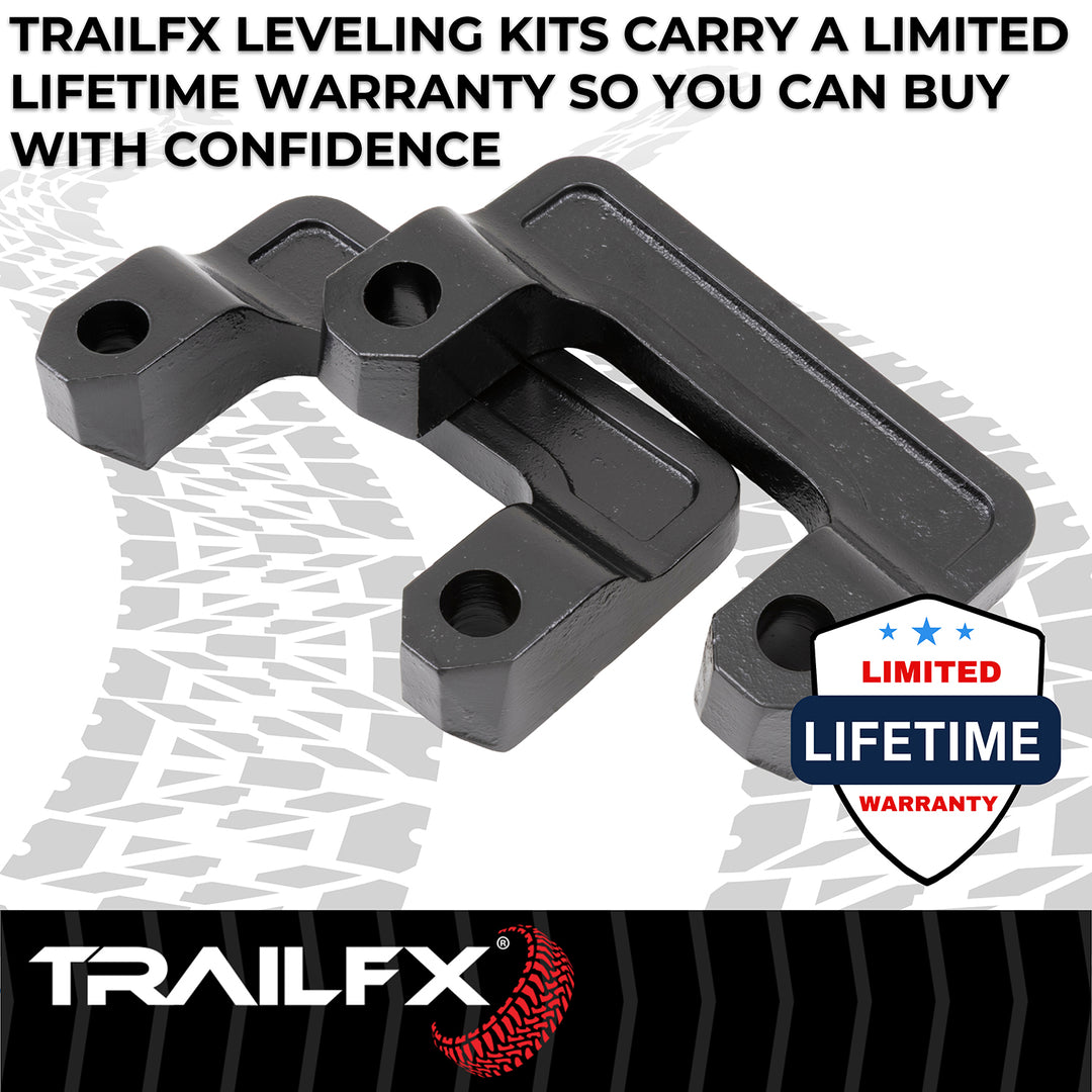 TrailFX G20LL5 Suspension Leveling Kit for 2012-2013 Chevy Silverado, Suburban, Tahoe and GMC Sierra, Yukon 2 Inch Lift