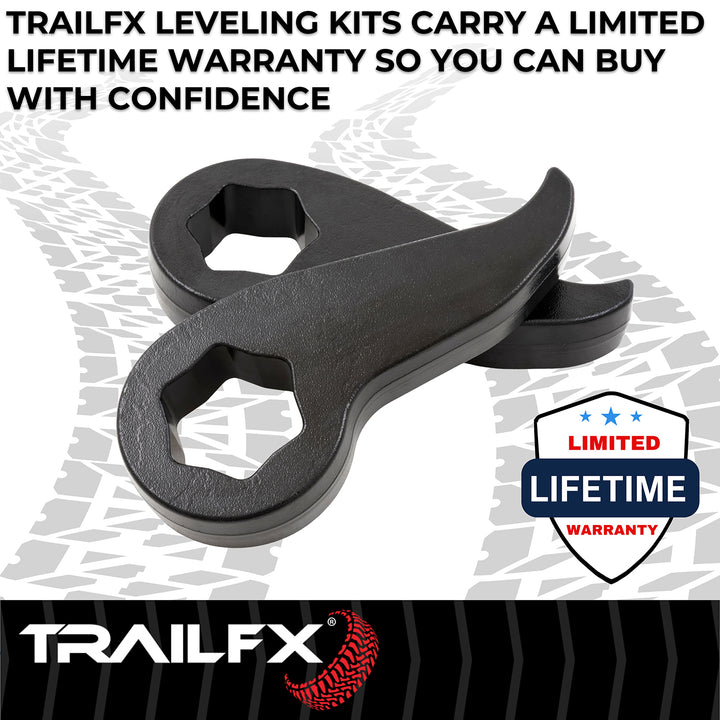 TrailFX 2-Inch Suspension Leveling Kit for Chevrolet & GMC Silverado 2500 HD/3500 HD (G22LL3)