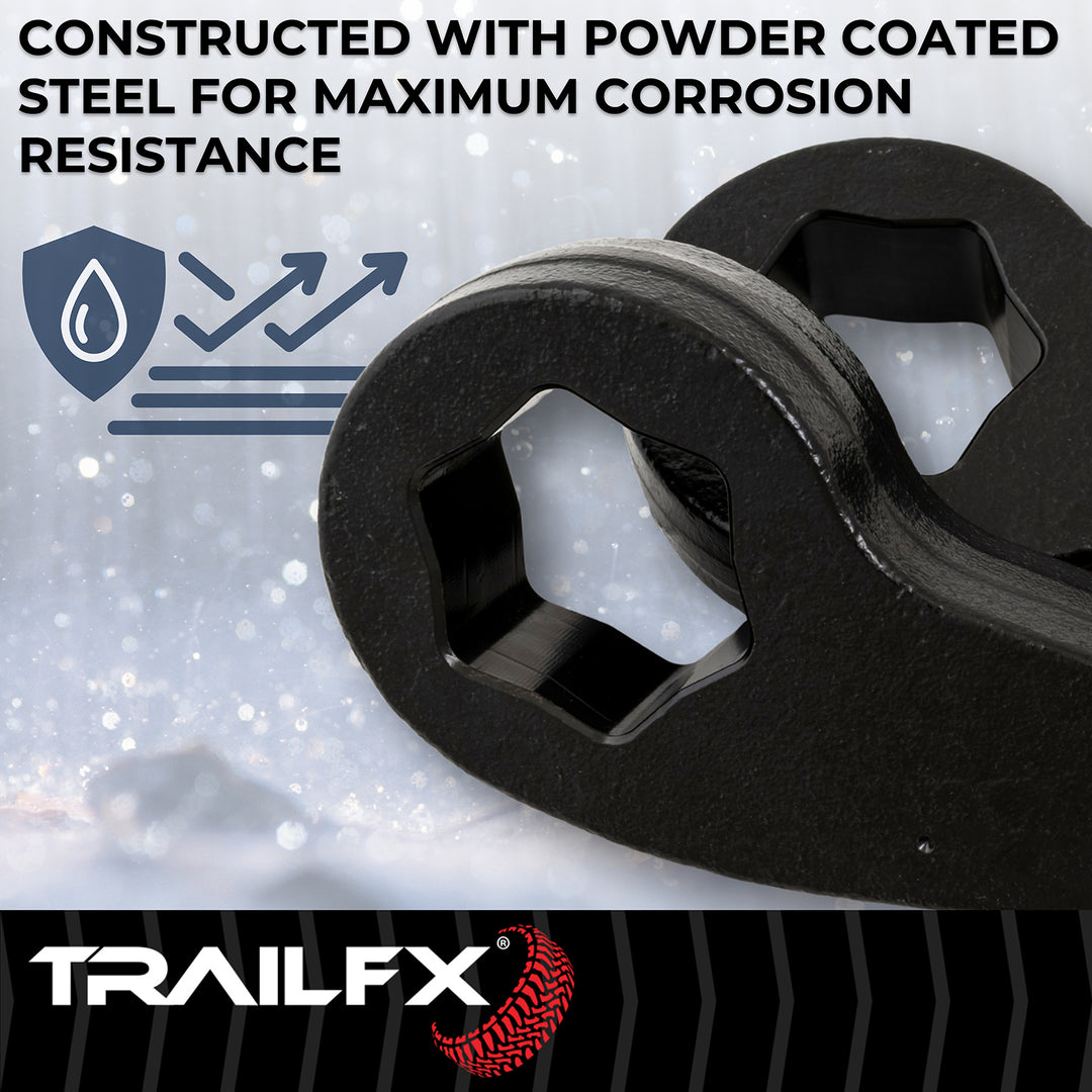 TrailFX 2 Inch Suspension Leveling Kit for Chevy Silverado and GMC Sierra 2500 HD and 3500 HD