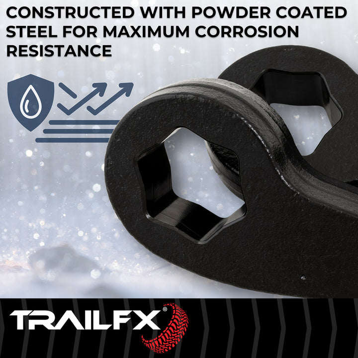 TrailFX 2 Inch Suspension Leveling Kit for Chevy Silverado and GMC Sierra 2500 HD and 3500 HD