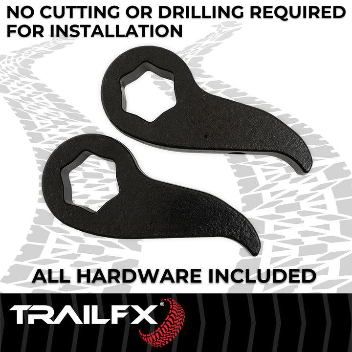 TrailFX 2 Inch Suspension Leveling Kit for Chevy Silverado and GMC Sierra 2500 HD and 3500 HD