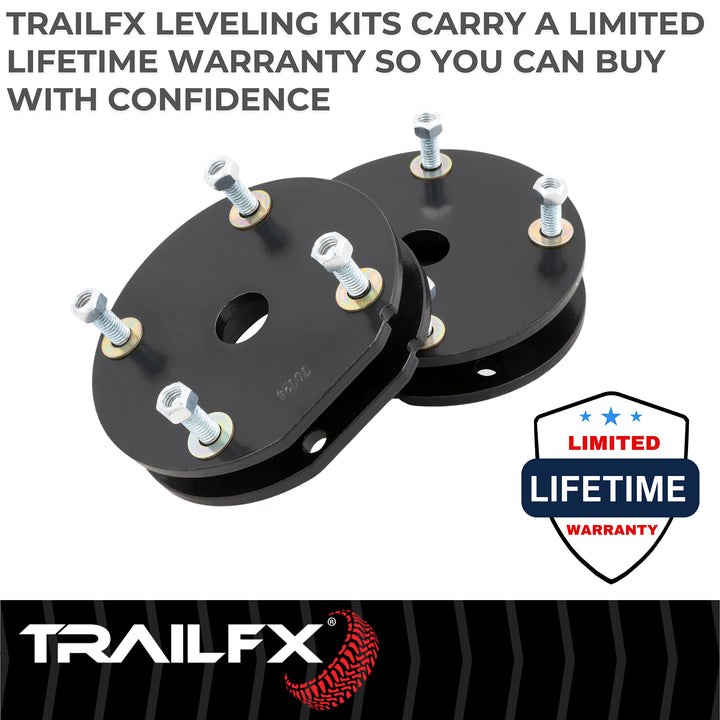 TrailFX 2 Inch Leveling Kit Suspension for Toyota Tundra (Part T20LL2)