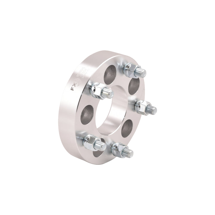 TrailFX 5x114.3mm to 5x127mm Wheel Spacer Set with Silver Anodized Finish - Part W545004S
