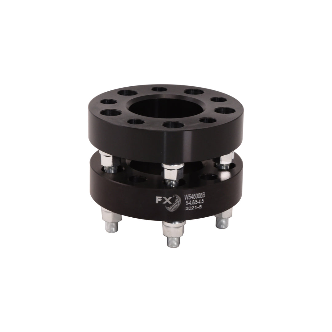 HUB CENT WHL SPCR BLK 5X4.5 1/2' LU
