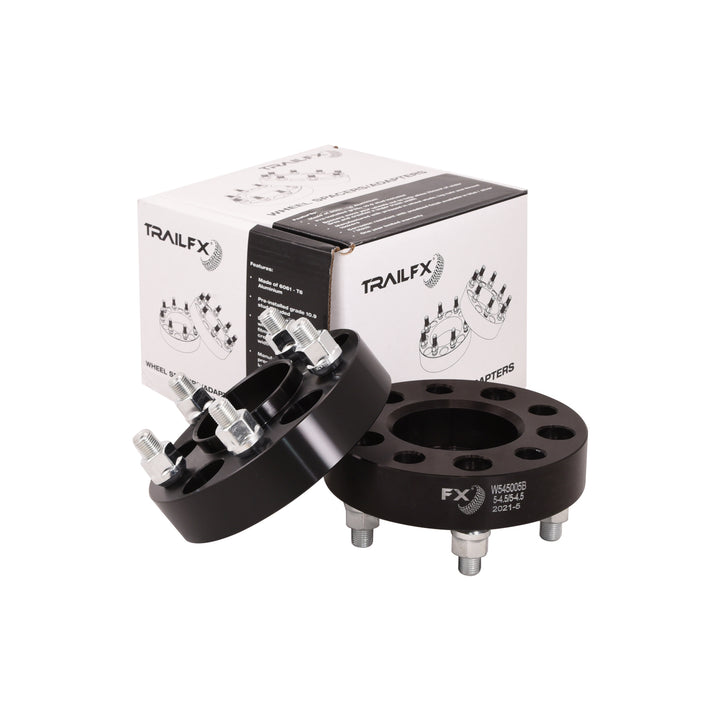 HUB CENT WHL SPCR BLK 5X4.5 1/2' LU
