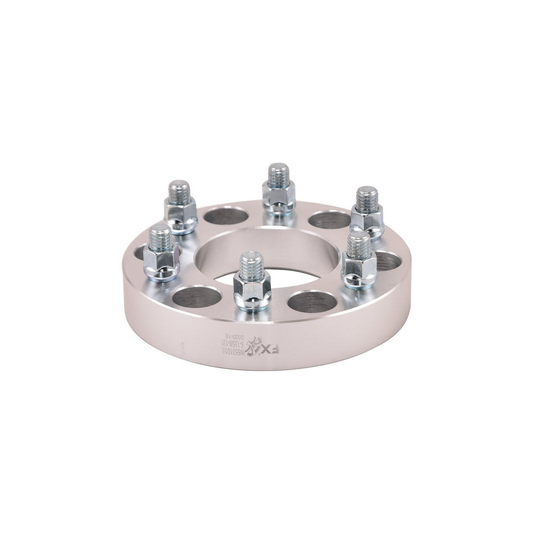 Trail FX 6x135mm Bolt Pattern Wheel Spacers Set of 2 for Ford Expedition, Lincoln Navigator, F-150 – Silver Aluminum