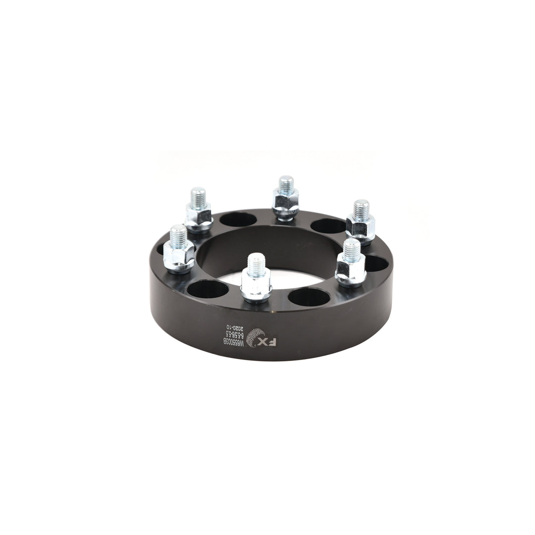 TrailFX W655003B Aluminum Wheel Spacer Set for 6x139.7mm Bolt Pattern, 1.5 Inch Thickness, Black Finish