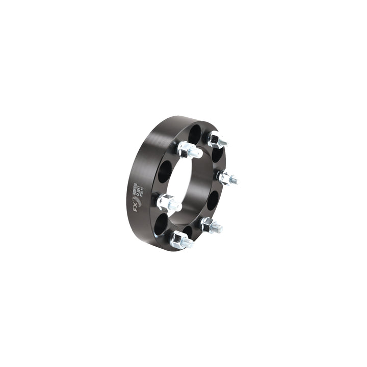 TrailFX W655003B Aluminum Wheel Spacer Set for 6x139.7mm Bolt Pattern, 1.5 Inch Thickness, Black Finish
