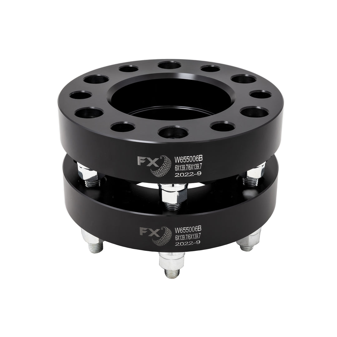TrailFX 1.25 Inch Hub Centric Wheel Spacers for Ford Bronco (Part W655006B)
