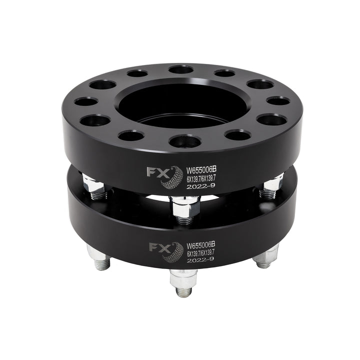 TrailFX 1.25 Inch Hub Centric Wheel Spacers for Ford Bronco (Part W655006B)