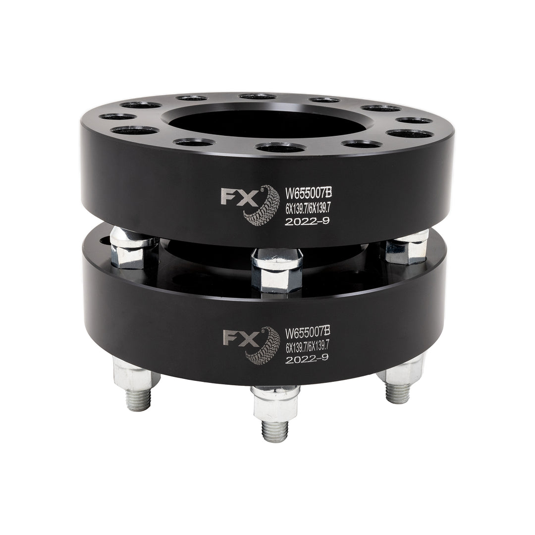 TrailFX W655007B Hub Centric 1.5 Inch Black Aluminum Wheel Spacer for Ford Bronco