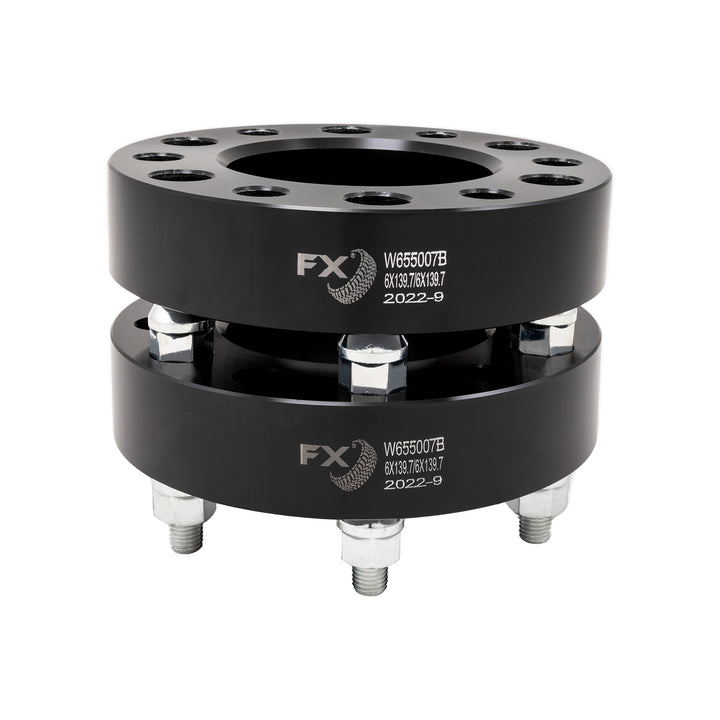 TrailFX W655007B Hub Centric 1.5 Inch Black Aluminum Wheel Spacer for Ford Bronco