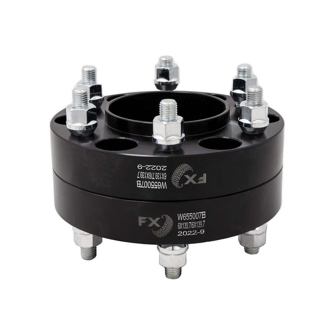 TrailFX W655007B Hub Centric 1.5 Inch Black Aluminum Wheel Spacer for Ford Bronco