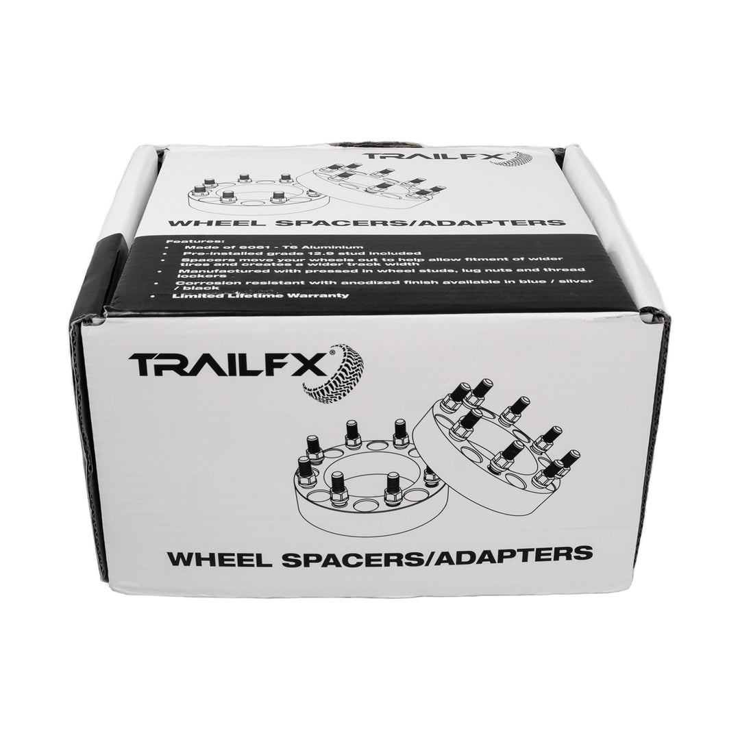 TrailFX W655007B Hub Centric 1.5 Inch Black Aluminum Wheel Spacer for Ford Bronco