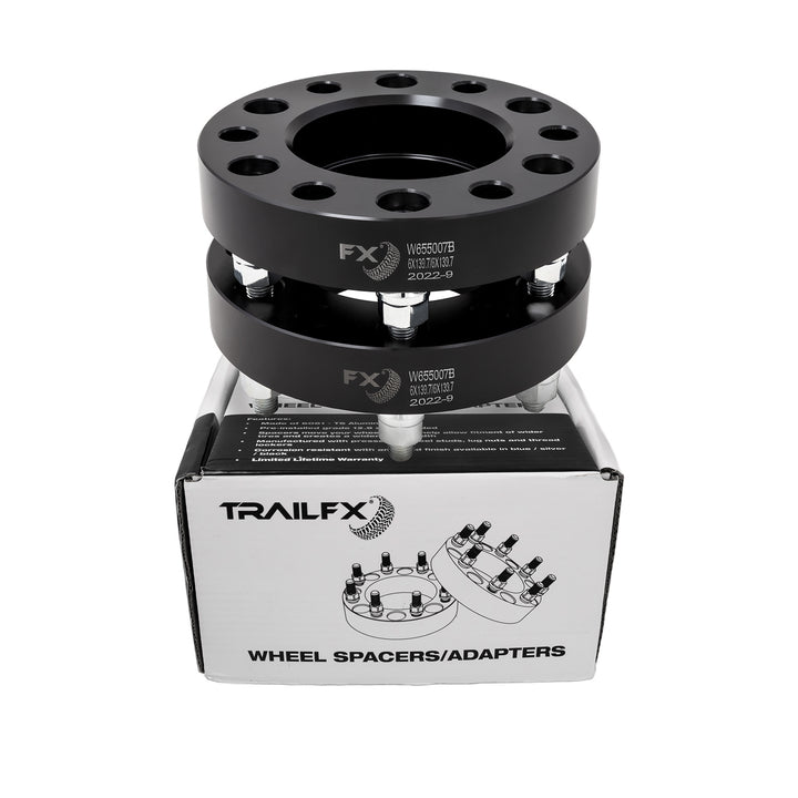 TrailFX W655007B Hub Centric 1.5 Inch Black Aluminum Wheel Spacer for Ford Bronco