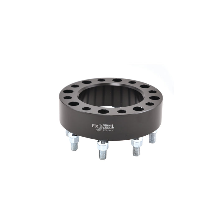 TrailFX W866901B Aluminum Wheel Spacer Set for Ford F-250 8x170 Bolt Pattern, Black