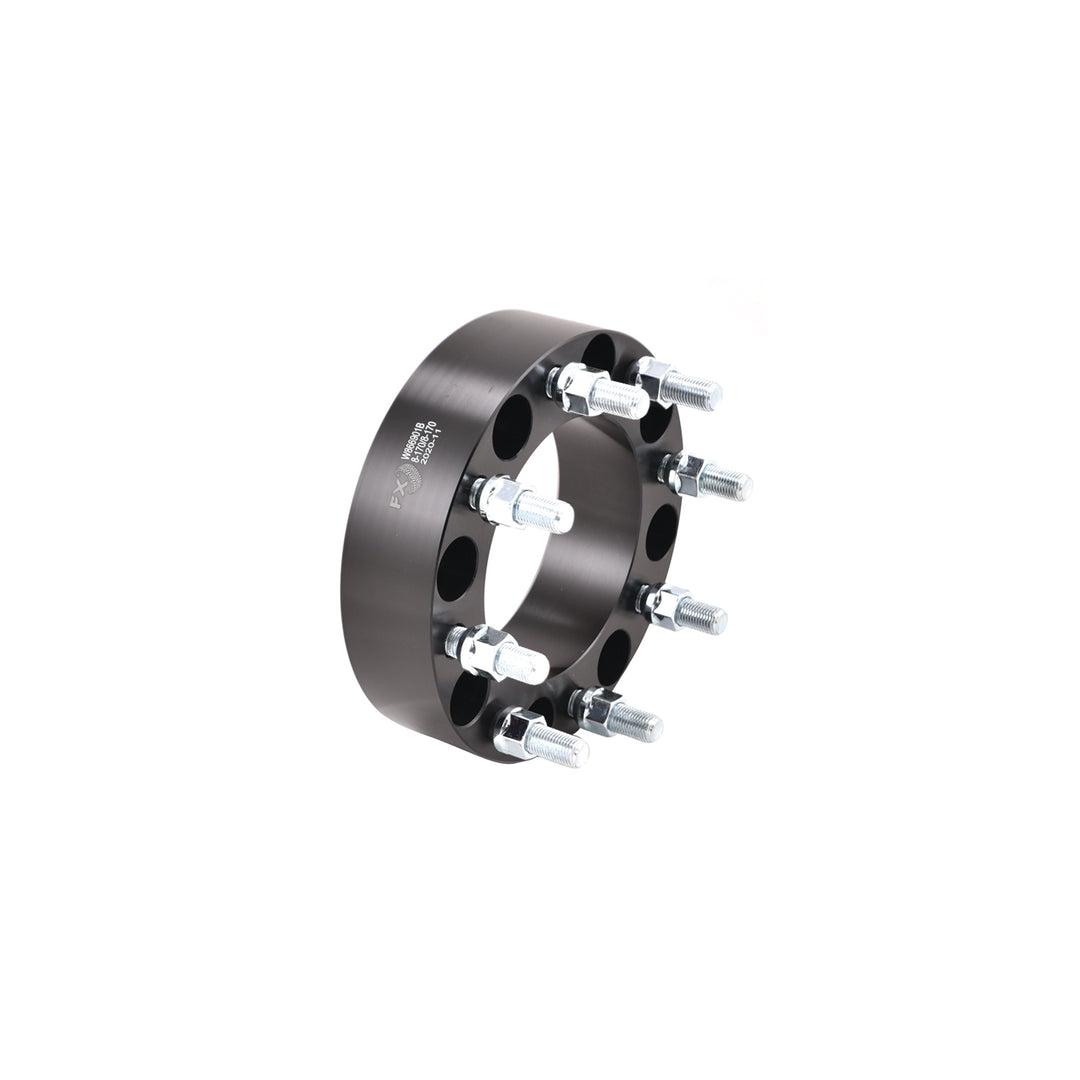 TrailFX W866901B Aluminum Wheel Spacer Set for Ford F-250 8x170 Bolt Pattern, Black