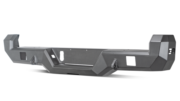 BODY ARMOR Pro Series Rear Bumper for Toyota Tacoma 2016-2023 - Black, Part TC-2963